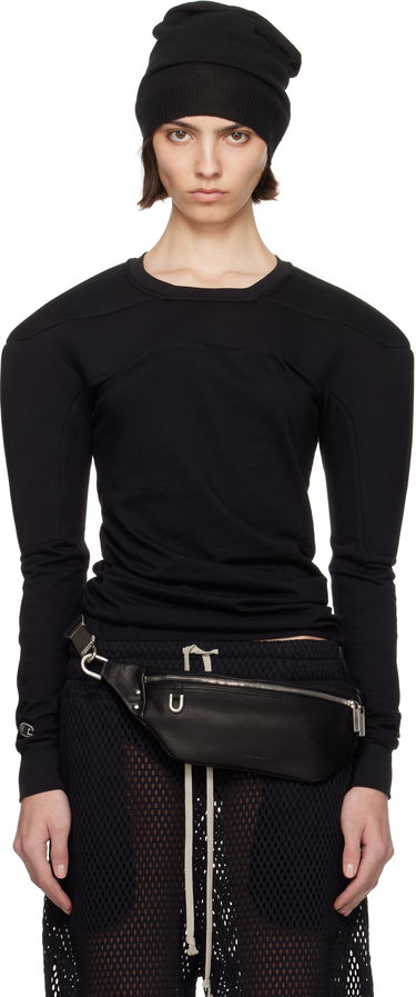 Світшоти Rick Owens Rick Owens Champion Edition Girdered Harness Sweatshirt чорний | CW01E1707 CHJG, 0