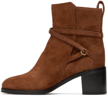 Одяг rag & bone Rag & Bone Suede Buckle Boots Коричневий | WFF22FF007F17, 2