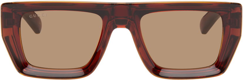 Сонцезахисні окуляри Gucci Sunset Boulevard Sunglasses Коричневий | GG1723S-002