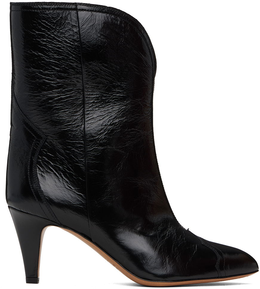 Одяг ISABEL MARANT Isabel Marant Dytho Heeled Ankle Boots чорний | 24PBO0078FA-B1A06S, 0