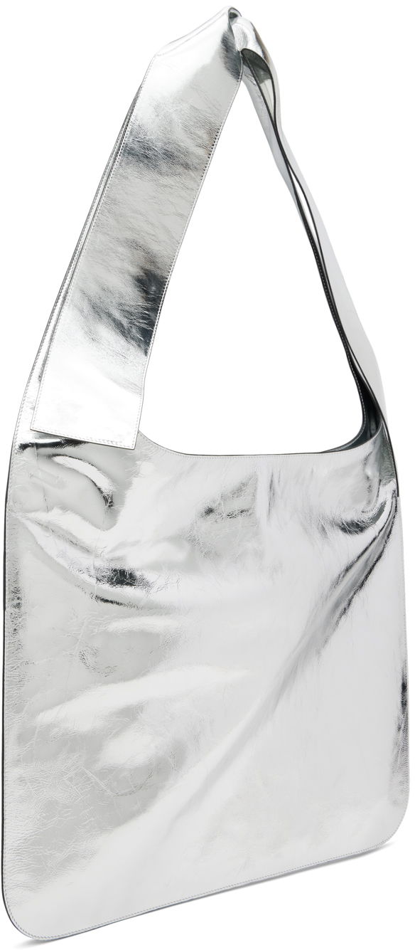 Сумка We11done We11done Knotted Shoulder Bag Металік | WD-AB3-22-477-U-SV, 1