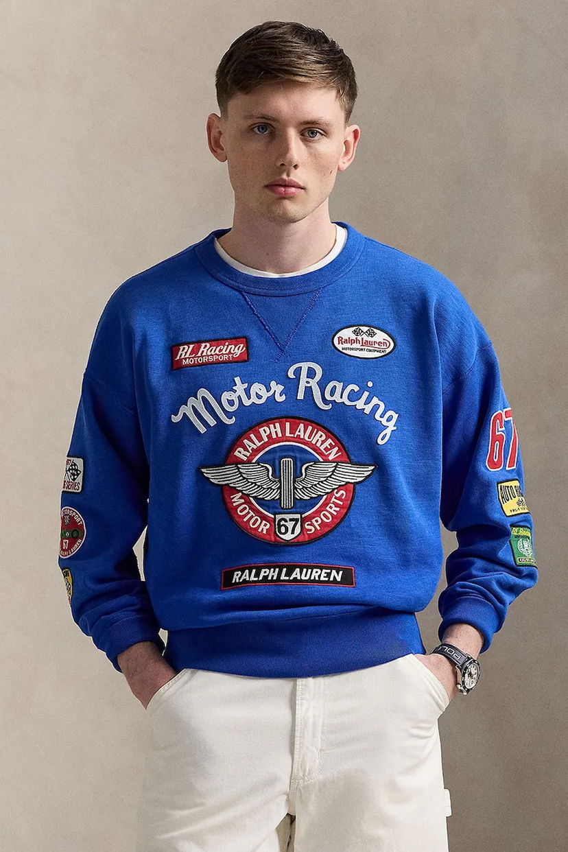 Світшоти Polo by Ralph Lauren Polo Ralph Lauren Long Sleeve Fleece Sweatshirt Синій | 710972338