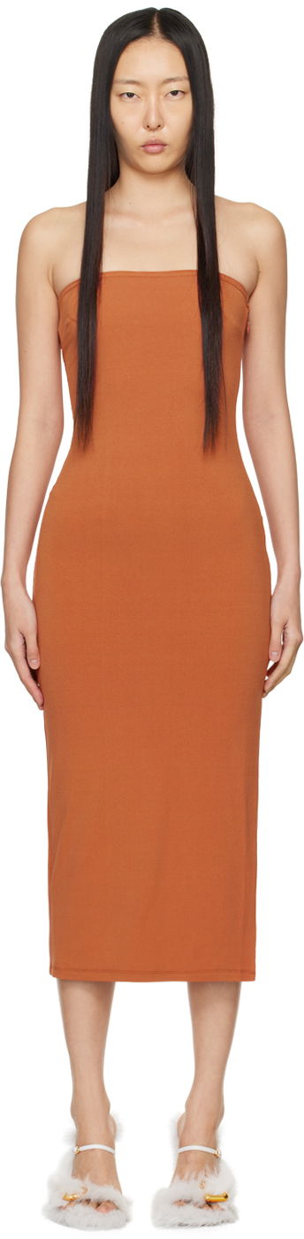 плаття Miaou Miaou Lila Midi Dress Помаранчевий | 5025VISCRI