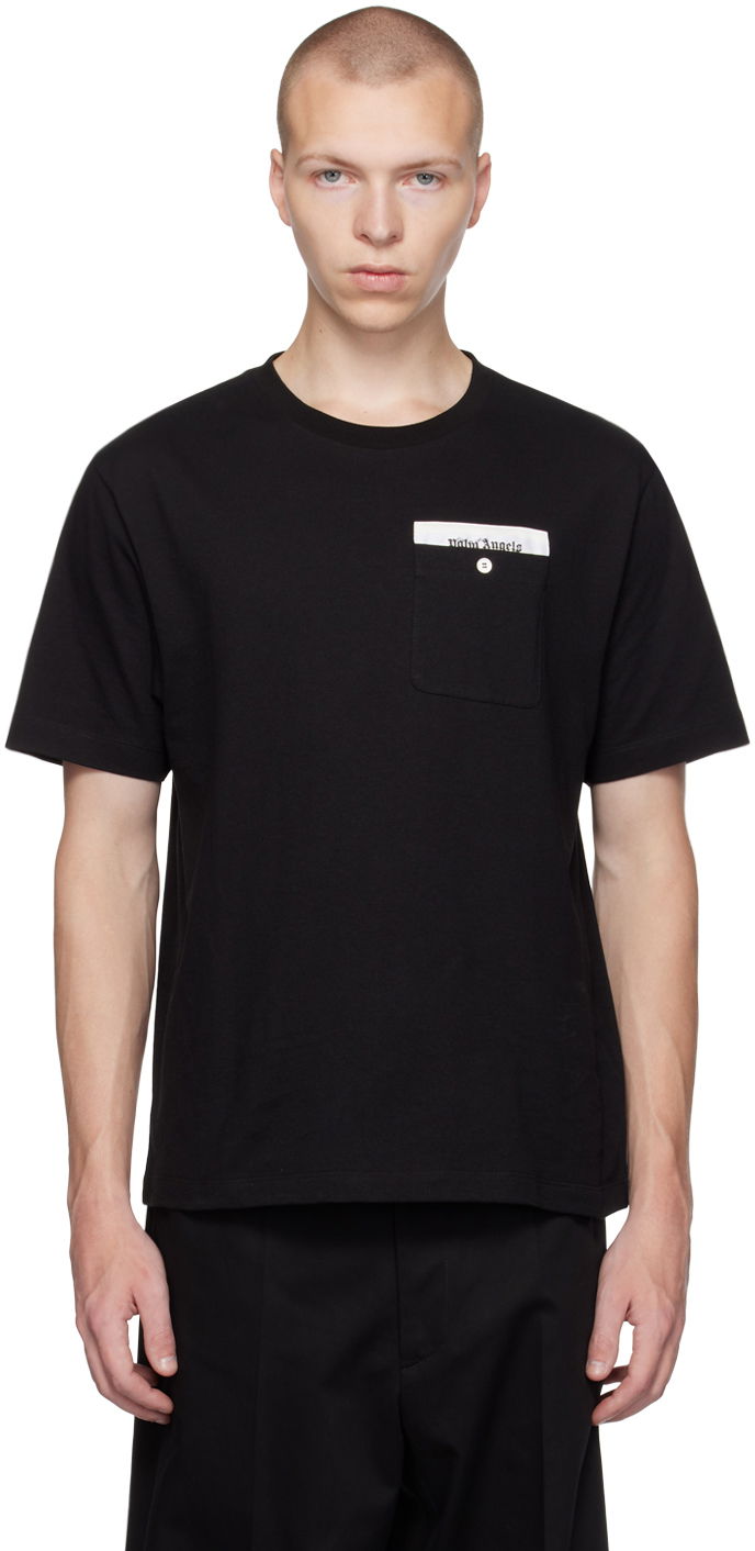 Футболка Palm Angels Black Sartorial чорний | PMAA088E23JER0011003