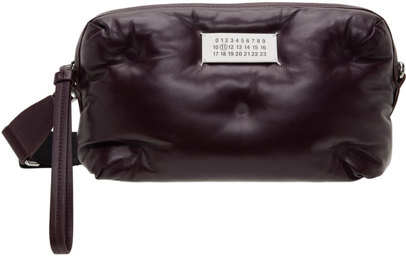 Сумочка Maison Margiela Glam Slam Camera Pouch Бордовий | SB1WB0006 P4300