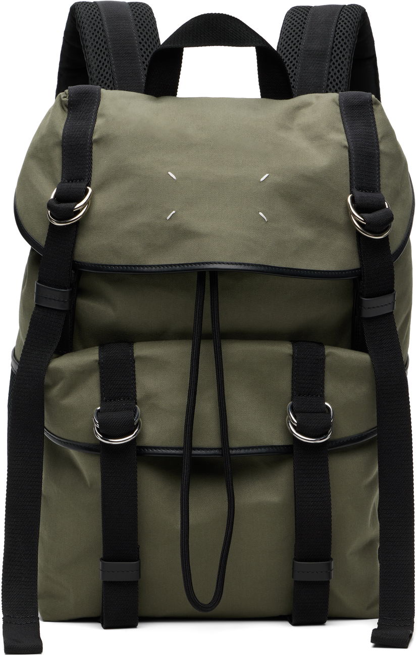 Рюкзак Maison Margiela Maison Margiela High Tech Medium Backpack Зелений | SB1WA0016 P8609