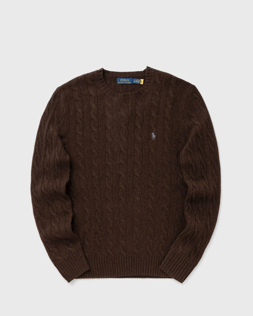 Cветр Polo by Ralph Lauren Polo Ralph Lauren Cable Knit Sweater Коричневий | 710876762029
