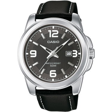 Годинник CASIO MTP-1314PL-8AVEF чорний | MTP-1314PL-8AVEF, 0