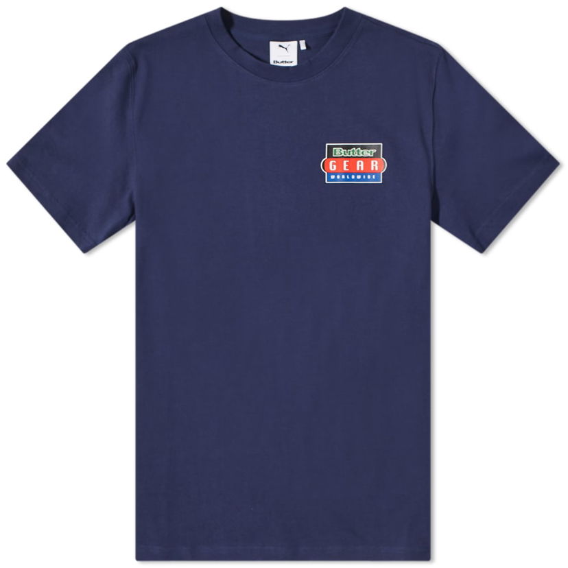 Футболка Puma Puma x Butter Goods Graphic T-Shirt темно-синій | 534058-84