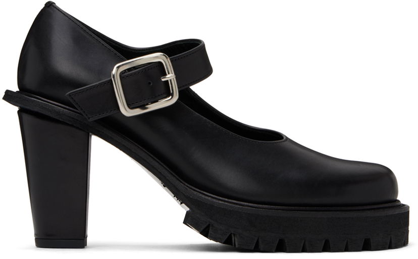 Кросівки та взуття Comme des Garçons Mary Jane Heels чорний | GN-K102-001