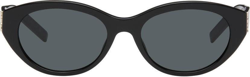 Сонцезахисні окуляри Saint Laurent Saint Laurent SL M148 Cat-Eye Sunglasses чорний | SL M148-001