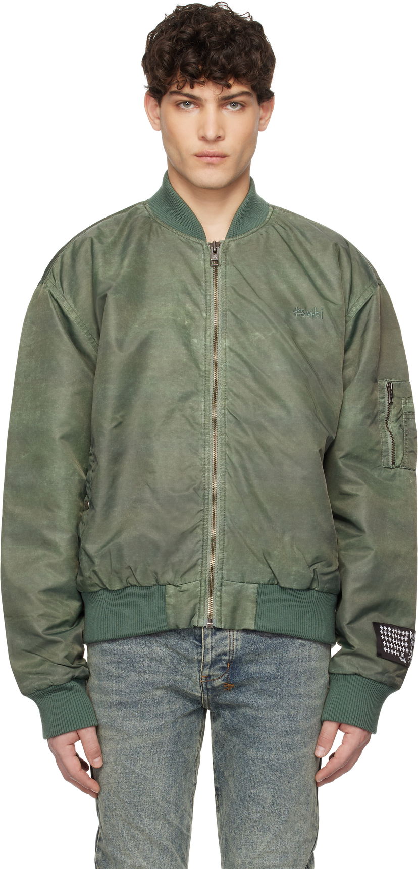 Куртка бомбер Ksubi Ksubi Royalty Bomber Jacket Зелений | MPS25JK008