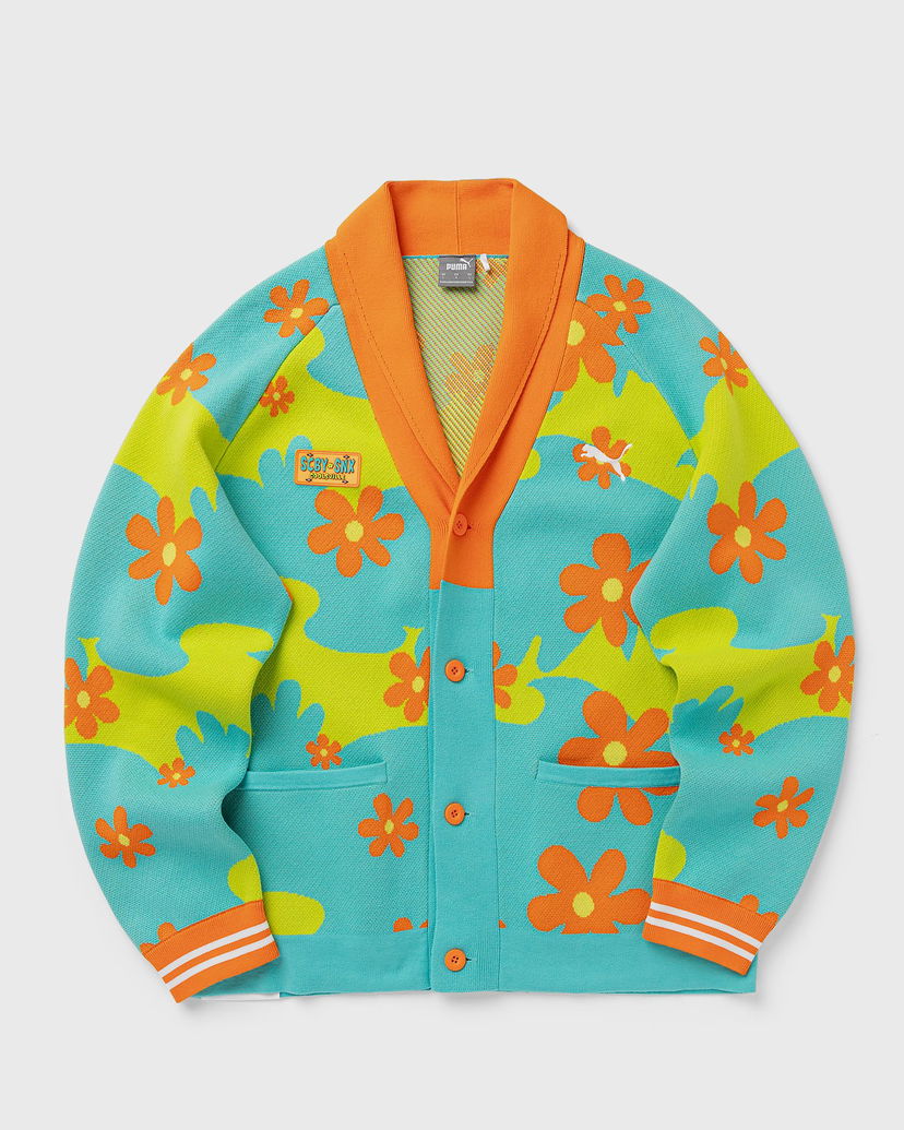 Cветр Puma Scooby Doo X-Large Green Knit Cardigan Синій | 630372-01