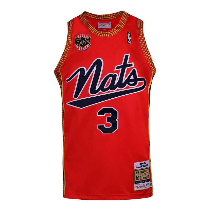 Джерсі Mitchell & Ness Syracuse Nationals Allen Iverson Basketball Jersey Червоний | AJY44485-P7604AIVLTRD