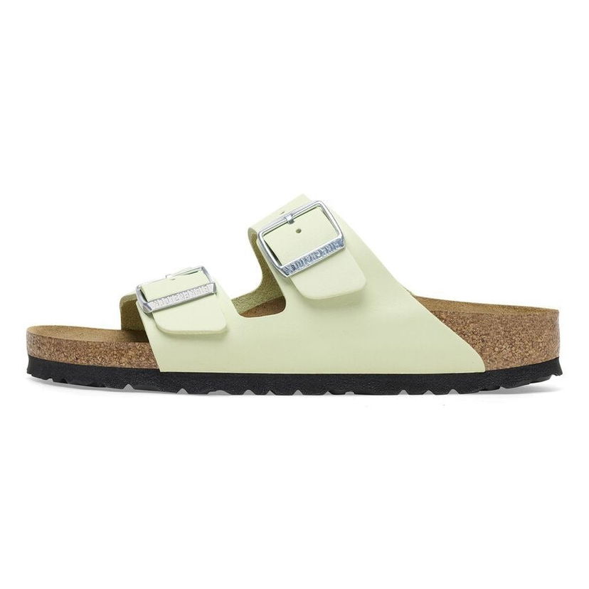 Кросівки та взуття Birkenstock Birkenstock Arizona Nubuck Leather Narrow Fit Sandals Зелений | 1026710