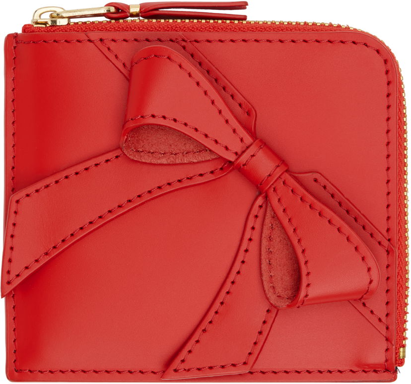 Гаманець Comme des Garçons COMME des GARÇONS Big Bow Zip Wallet Червоний | SA3100BB