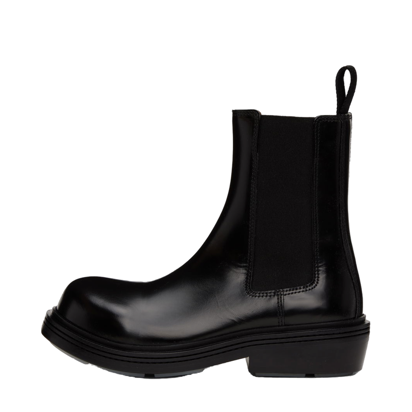Кросівки та взуття Bottega Veneta Fireman Chelsea Boots "Black" чорний | 754259 V3H80