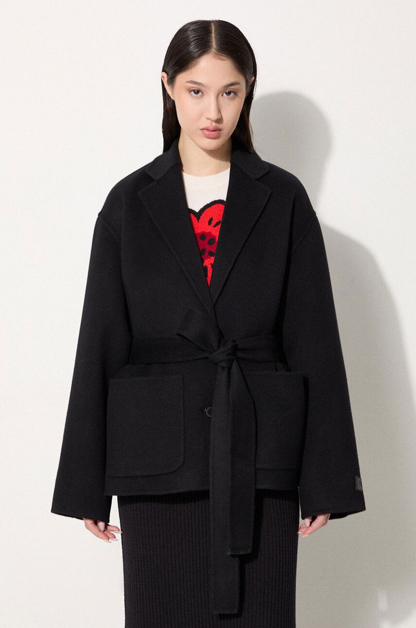 Куртка KENZO Double Face Workwear Jacket чорний | FE62VE2559WA.99