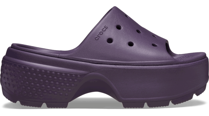 Кросівки та взуття Crocs Stomp Slides Blue Calcite Фіолетовий | 209346-5AS
