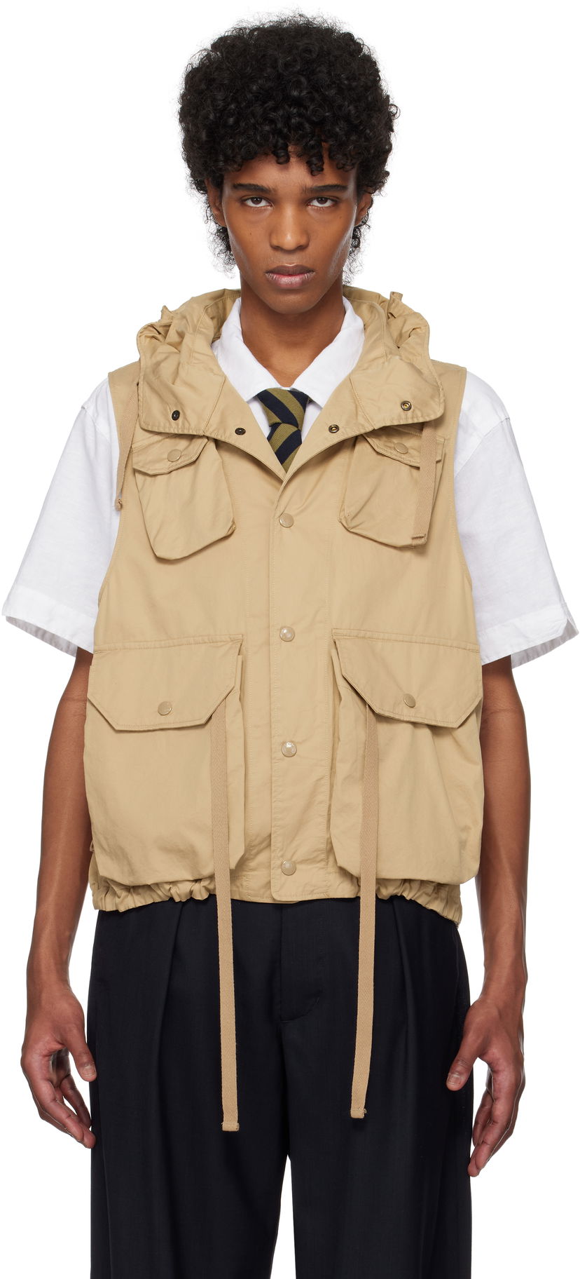 Жилет Engineered Garments Engineered Garments Field Vest бежевий | 25S1C004