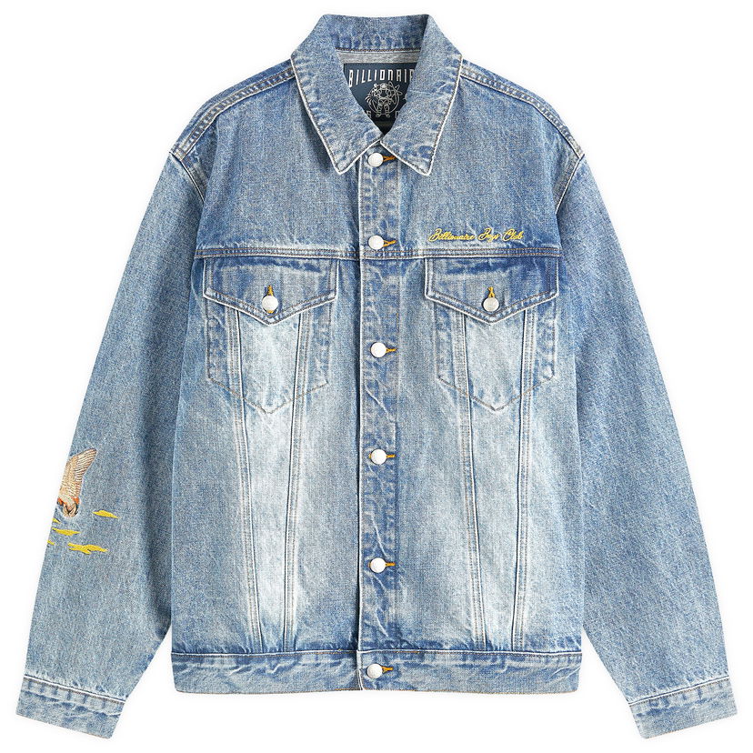 Куртка BILLIONAIRE BOYS CLUB Duck Embroidered Denim Jacket Синій | B24410-BLU