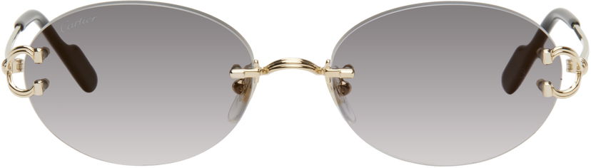 Сонцезахисні окуляри Cartier Cartier 'Décor C Classique' Sunglasses Сірий | CT0551S-001