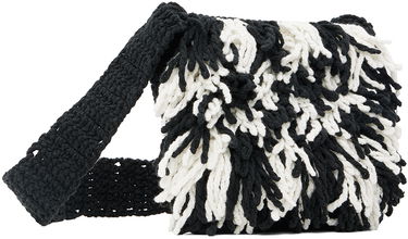 Сумка ADER ERROR Fringed Crochet Shoulder Bag Різнокольоровий | BMADSSBA0302BK, 4
