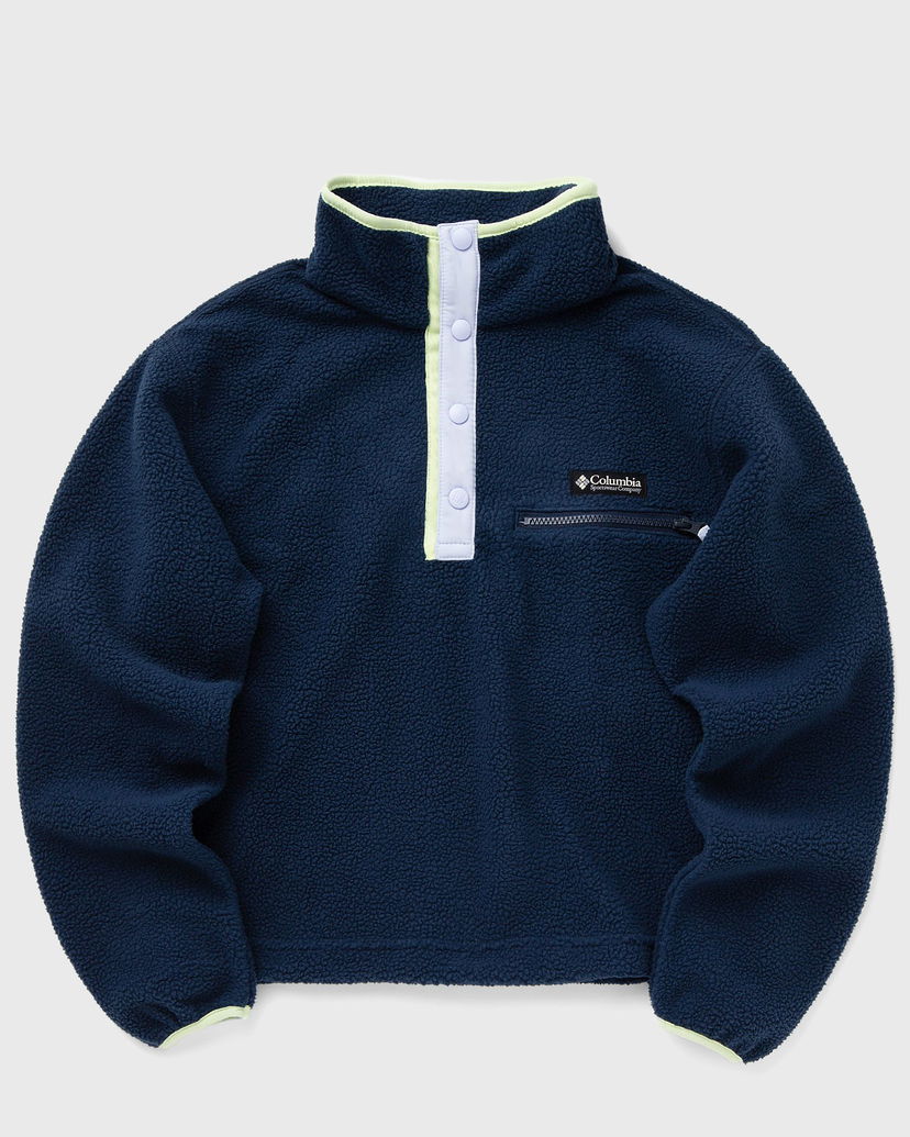 Світшоти Columbia Cropped Fleece Half-Zip Sweatshirt Синій | 2092231464