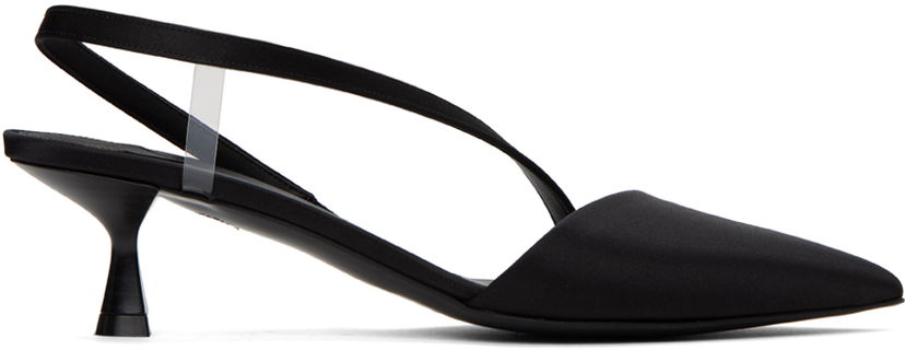 Кросівки та взуття Stella McCartney Iconic D'Orsay Slingback Heels чорний | 810372E00157