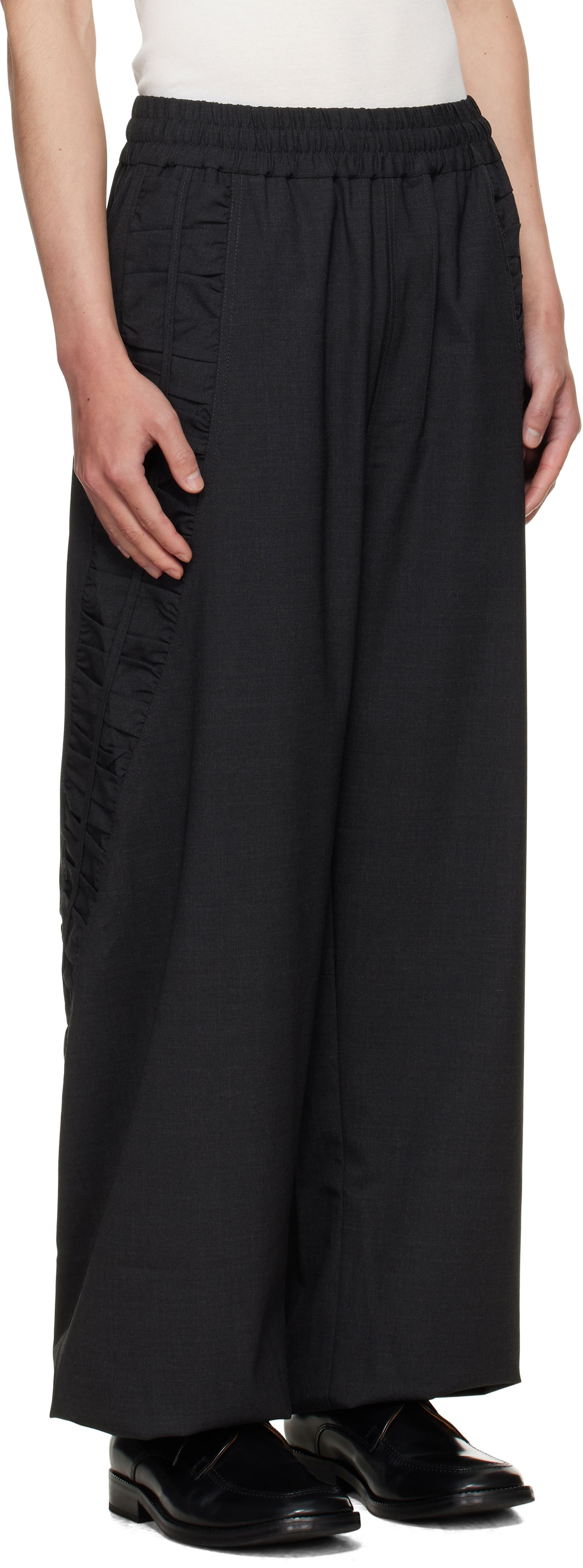 Штани sage NATION SAGE NATION Fossil Trousers чорний | S054 FOSSIL TROUSER TROPICAL W, 1