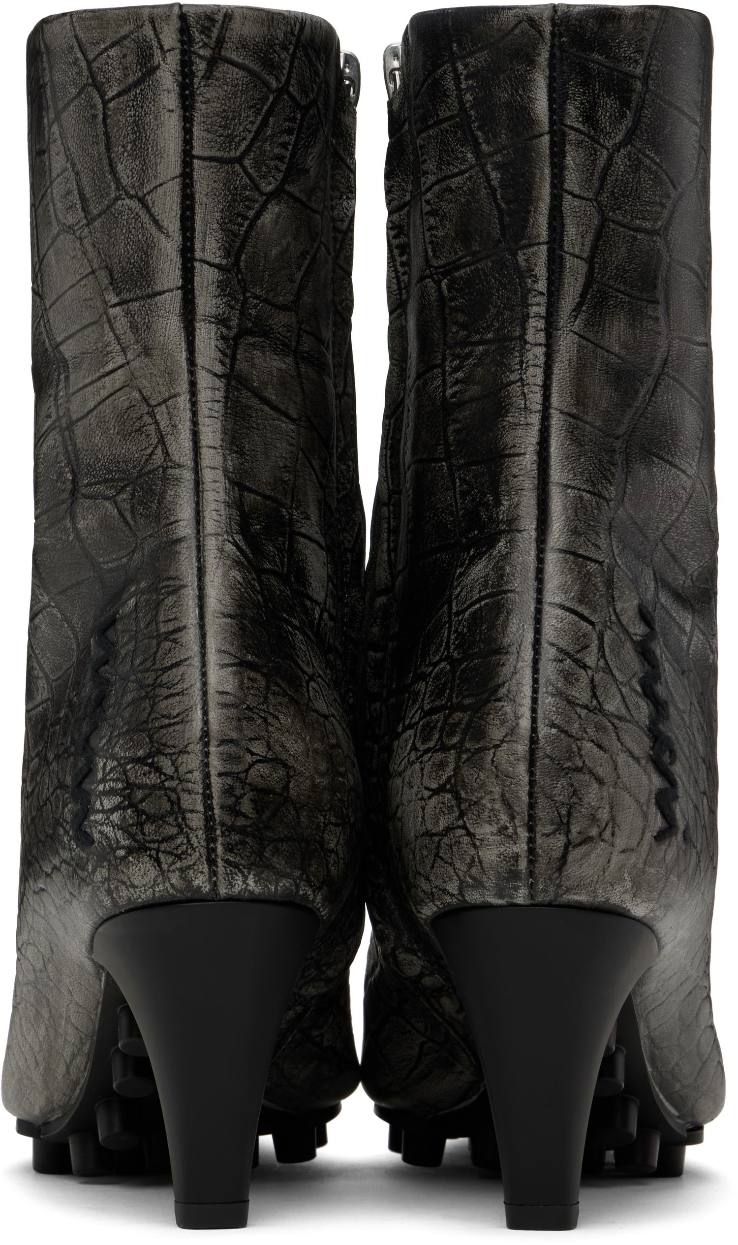 Кросівки та взуття Marni Marni Spike Ankle Boots Сірий | TCMS011206 P8032, 1