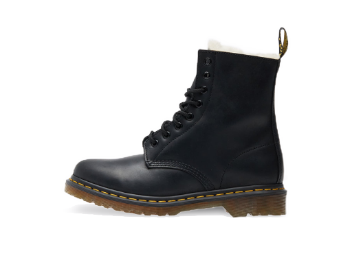Кросівки та взуття Dr. Martens 1460 Faux Fur Lined Lace Up чорний | 21797001