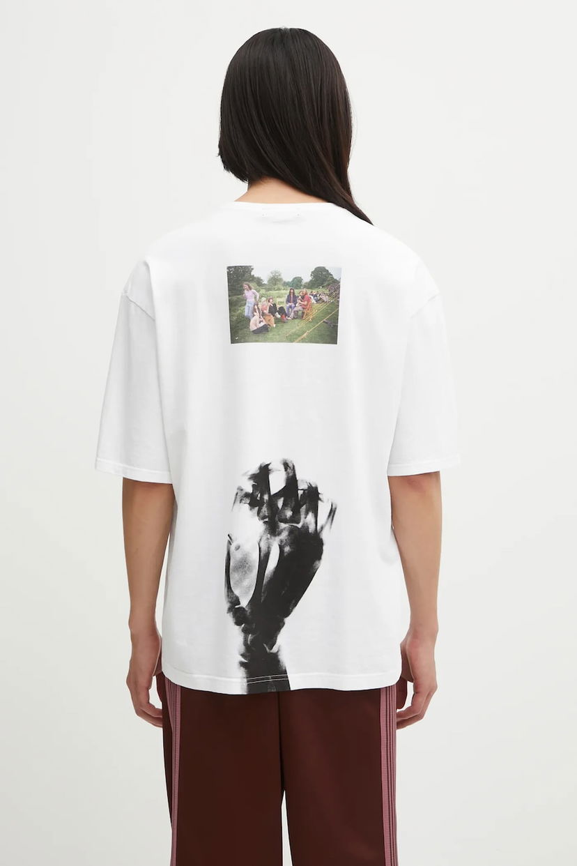 Футболка UNDERCOVER Undercover Graphic Print T-Shirt білий | UC2E4813.7