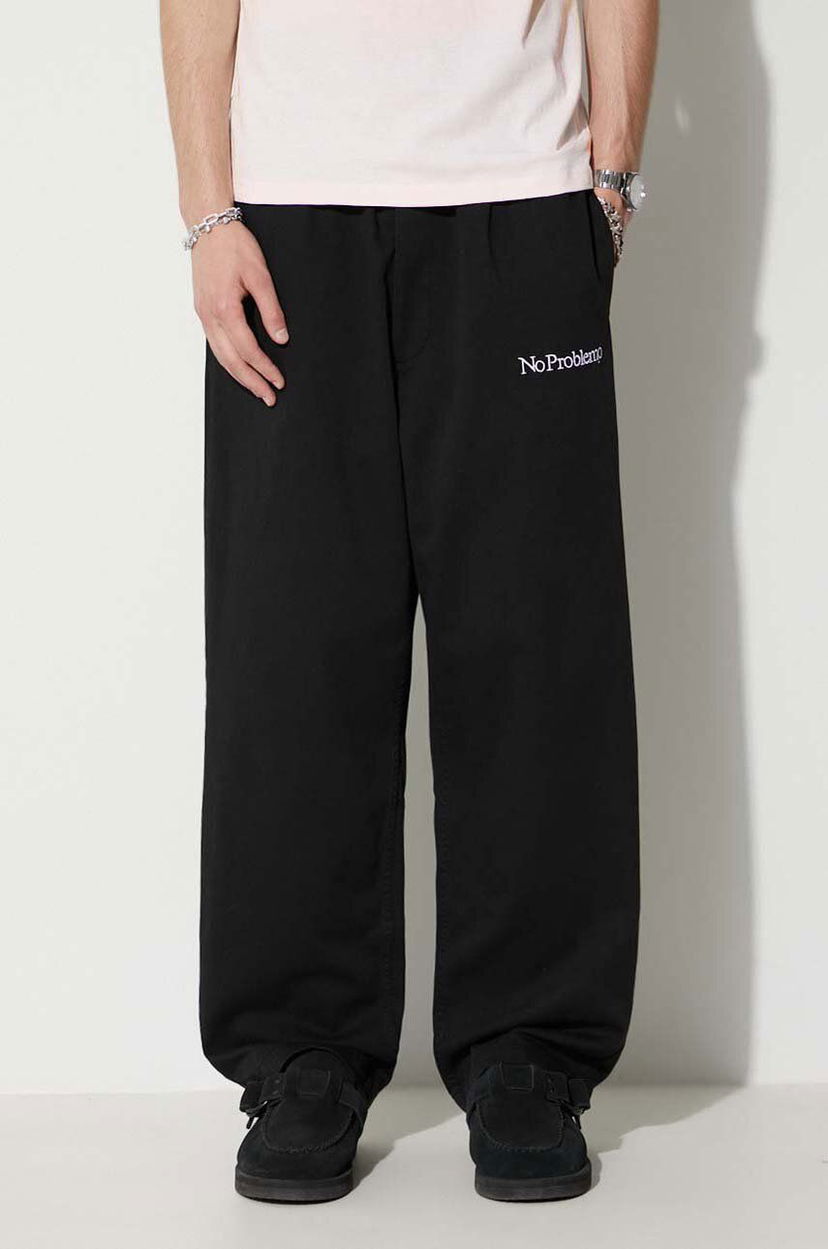 Штани Aries Trousers чорний | FUAR30115