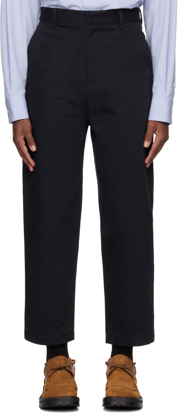 Штани ADER ERROR Significant Zip-Fly Trousers чорний | BMSGFYBT0101NV
