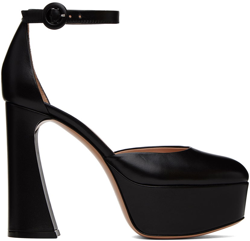 Кросівки та взуття Gianvito Rossi D'Orsay Platform Heels чорний | G40389.70RIC.NAP