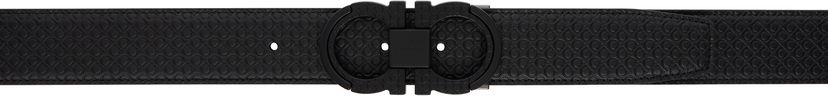Ремені FERRAGAMO Adjustable Reversible Belt чорний | 745872