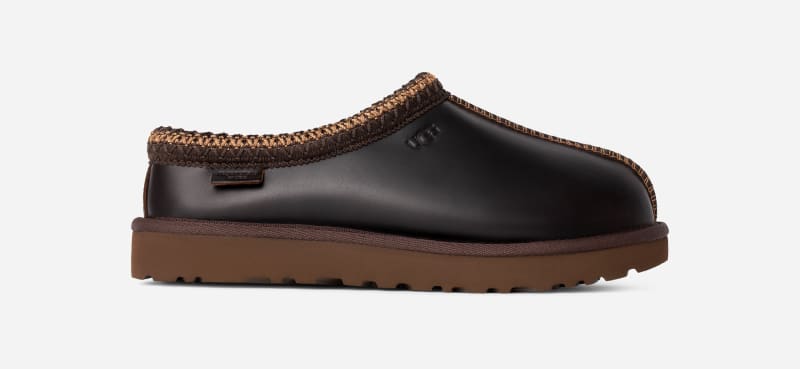 Кросівки та взуття UGG UGG Tasman LTHR Leather Slippers Коричневий | 1170292-IWD