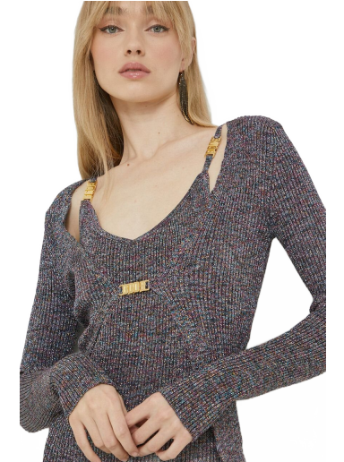 Cветр GCDS Cardigan Сірий | SS23W370907