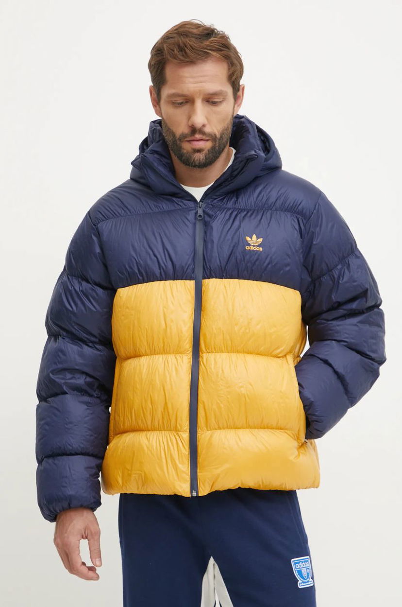 Пуховик adidas Originals Oversized Down Puffer Jacket Синій | IW3451