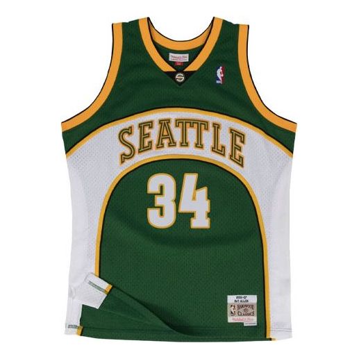 Джерсі Mitchell & Ness Mitchell & Ness SuperSonics Ray Allen Swingman Jersey Зелений | SMJYCP20035-SSUDKGN06RAL