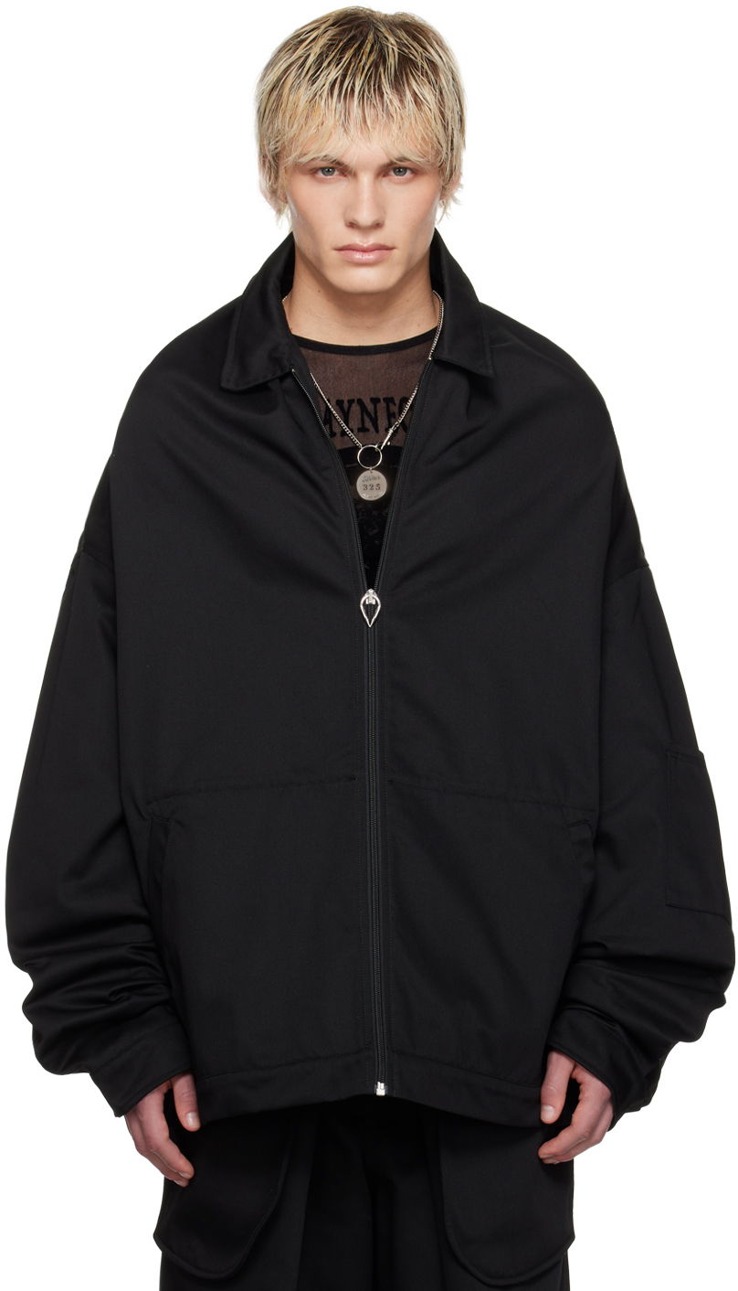 Куртка Jean Paul Gaultier Jean Paul Gaultier Shayne Oliver Edition Zip-Up Jacket чорний | 24/27-F-VE054-C048-00