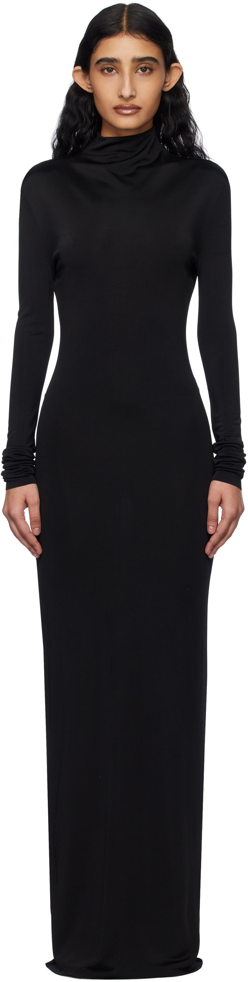 плаття Khaite Khaite Norla Maxi Dress чорний | 54634132