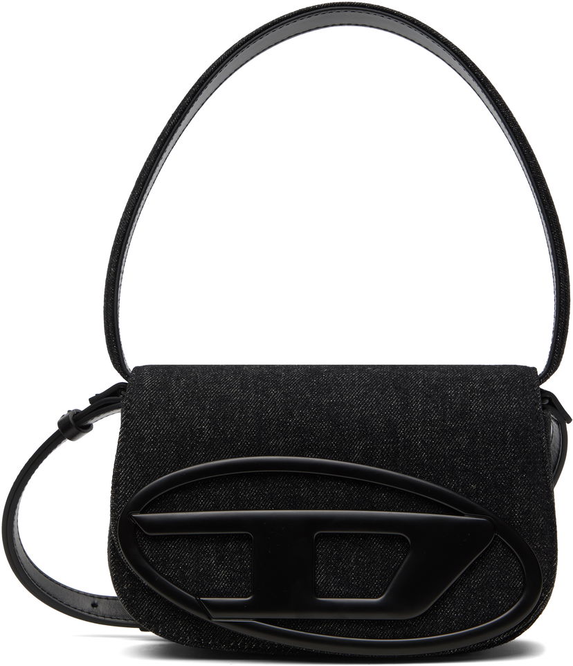 Сумочка Diesel 1dr Denim Shoulder Bag чорний | X08396 P6901