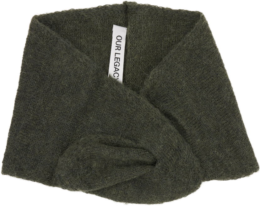 Шарф OUR LEGACY Our Legacy Miniature Knotted Scarf Зелений | A4258MM