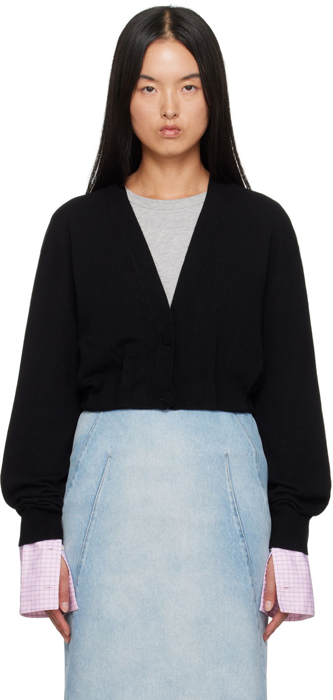Cветр Dries Van Noten Cardigan чорний | 242-011213-9704