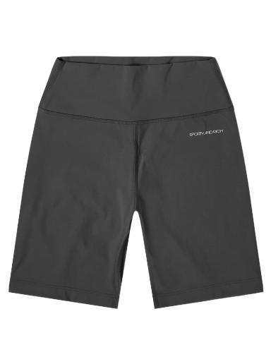 Шорти Sporty & Rich Biker Shorts чорний | SH673BK