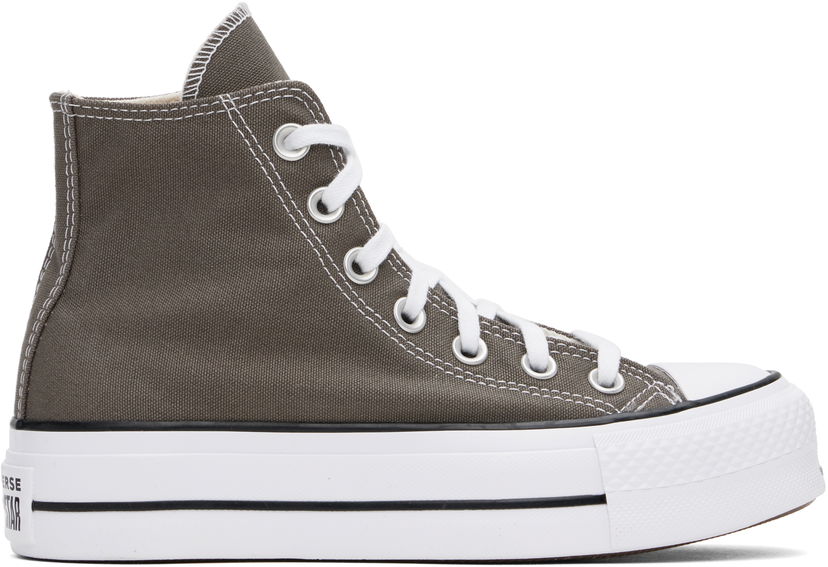 Кросівки та взуття Converse Chuck Taylor All Star Lift Platform High Top Сірий | A09221C