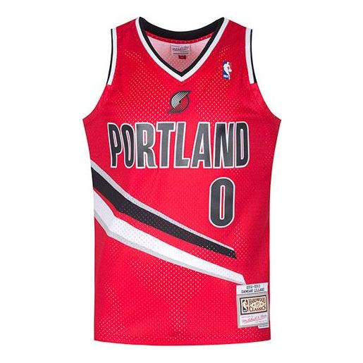 Джерсі Mitchell & Ness Mitchell & Ness Portland Blazers Retro Fan Edition Jersey Червоний | SMJY3457-PTB12DLIUNRD