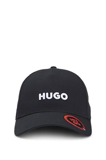 Кепка BOSS HUGO Cotton-twill Cap with Logo чорний | 50533410